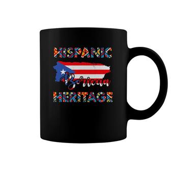 National Hispanic Heritage Month Puerto Rico Coffee Mug | Mazezy