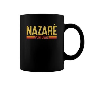 Nazare Portugal Gift Vintage Retro Coffee Mug | Mazezy
