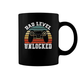 New Dad Dad Level Unlocked Dad Coffee Mug | Mazezy