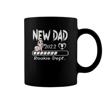 New Dad Rookie Dept Soon To Be Dad Pregnancy Announcement Coffee Mug | Mazezy
