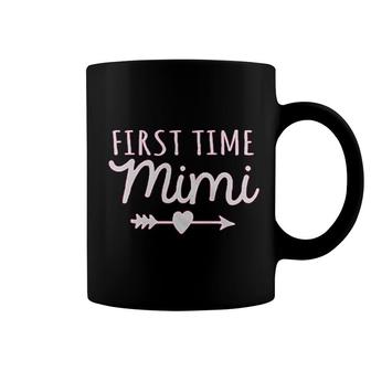 New Grandma Gift First Time Mimi Coffee Mug | Mazezy