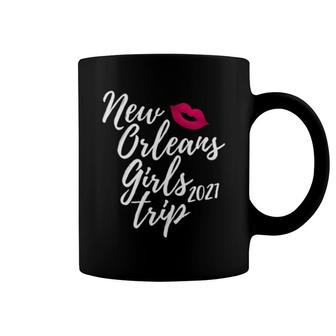 New Orleans Girls Trip 2021 Bachelorette Vacation Design Coffee Mug | Mazezy