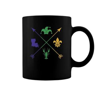 New Orleans Mardi Gras Outfit Carnival Parade Party Costume Coffee Mug | Mazezy