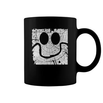 New Orleans Smiley Face City Map Coffee Mug | Mazezy