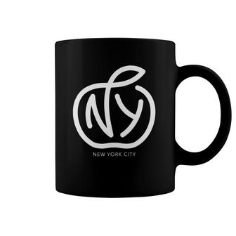 New York City The Big Apple, New York City Graphic Design Coffee Mug | Mazezy