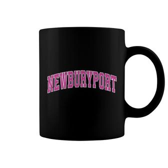 Newburyport Massachusetts Ma Vintage Sports Design Pink Desi Coffee Mug | Mazezy