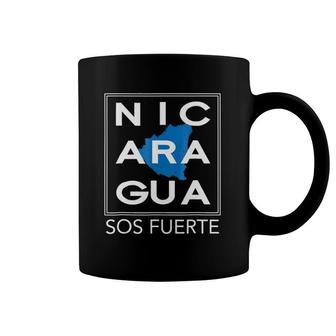 Nicaragua Strong Sos Fuerte Libre Protesta Coffee Mug | Mazezy