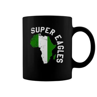Nigerian Soccer Flag Super Eagle Coffee Mug | Mazezy
