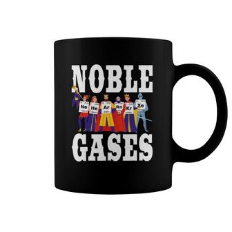 Noble Gases - Chemistry Humor Science Teacher Periodic Table Coffee Mug | Mazezy