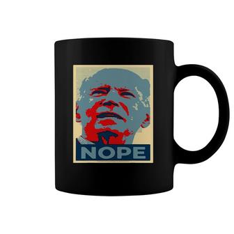 Nope Biden Is Not My President Funny Anti-Biden Political Coffee Mug | Mazezy DE