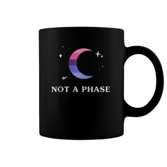 Not A Phase Omnisexual Lgbtq Pride Flag Moon Zip Coffee Mug | Mazezy