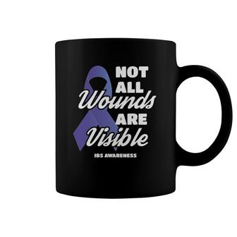 Not All Wounds Are Visible Ibs Awareness Coffee Mug | Mazezy