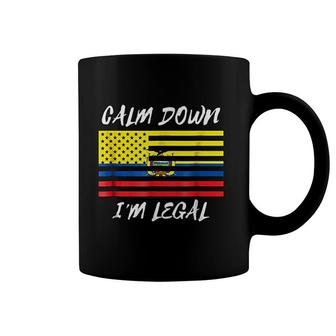 Not Illegal Ecuador America Funny Legal Immigrant Coffee Mug - Thegiftio