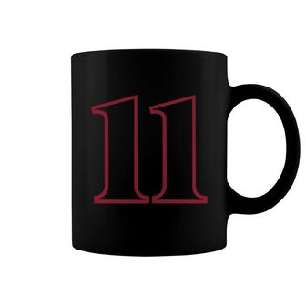 Number Eleven 11 Coffee Mug - Thegiftio UK