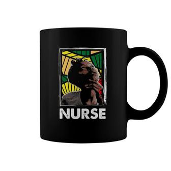 Nurse African American Nursing Practitioner Melanin Apparel Coffee Mug | Mazezy