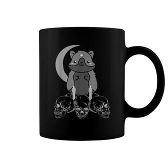 Occult Hamster With Skulls Coffee Mug | Mazezy