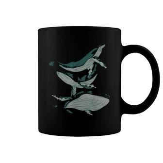 Ocean Mammal Sea Creature Animal Whale Whale Coffee Mug | Mazezy