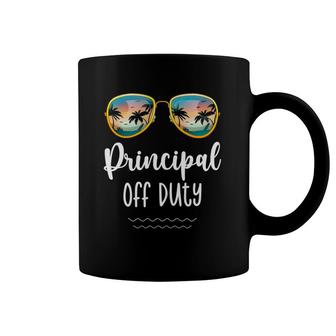Off Duty School Principal Beach Summer Trip Coffee Mug | Mazezy CA