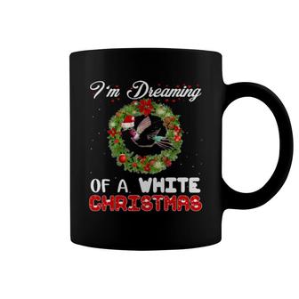 Official Bird I'm Dreaming Of A White Christmas Funny Coffee Mug | Mazezy
