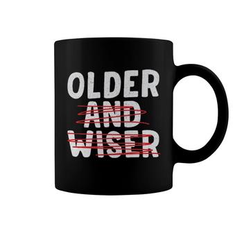 Older And Wiser Sweater Coffee Mug | Mazezy