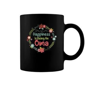 Oma Mother's Dayhappiness Is Being An Oma Design Coffee Mug | Mazezy