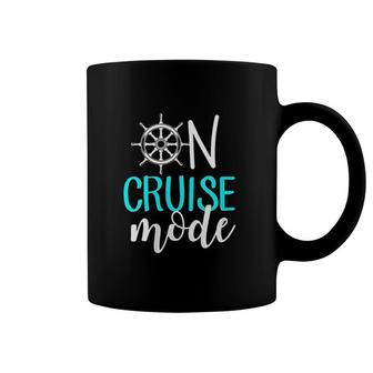 On Cruise Mode Cruise Vacation Coffee Mug | Mazezy