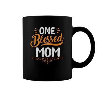 One Blessed Mom Coffee Mug | Mazezy