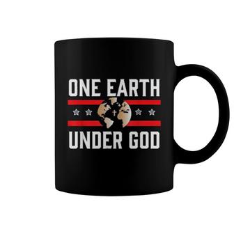 One Earth One Nation Under God Coffee Mug | Mazezy
