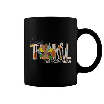 One Thankful Teacher Turkey Thankful Grateful Coffee Mug | Mazezy