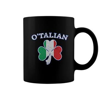 Otalian Italian Irish Shamrock Coffee Mug | Mazezy