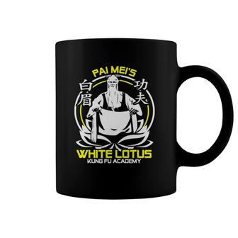 Pai Mei's White Lotus Kung Fu Academy Coffee Mug | Mazezy