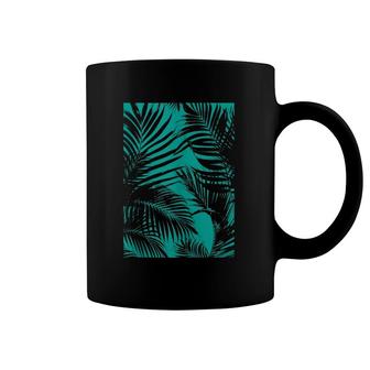 Palm Tree Cool Tropical Beach Palm Leaves Summer Gifts 4 Coffee Mug | Mazezy