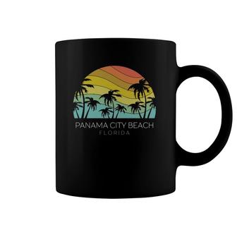 Panama City Beach Florida Retro Souvenir Summer Keys Surf Coffee Mug | Mazezy
