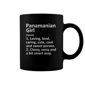 Panamanian Girl Panama Gift Funny Country Home Roots Descent Coffee Mug | Mazezy