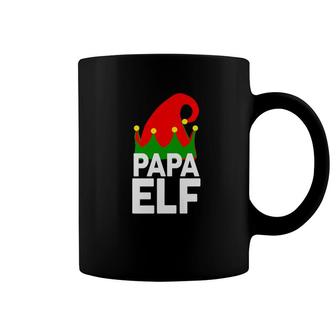 Papa Elf Funny Christmas Santa Christmas Coffee Mug - Thegiftio UK