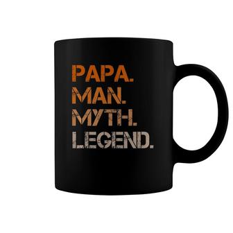 Papa Pa The Man The Myth The Legend Dad Gifts Coffee Mug | Mazezy