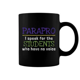Paraprofessional Students Voice Gift Coffee Mug | Mazezy