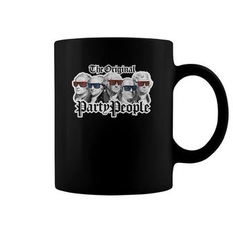 Party People American Founding Fathers July 4Th Funny Coffee Mug | Mazezy