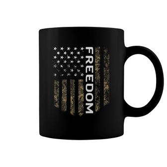 Patriotic American Flag Camo Freedom Usa Patriot Gift Coffee Mug | Mazezy UK