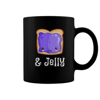 Peanut Butter And Jelly Blueberry Jam Coffee Mug | Mazezy