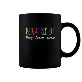 Pediatric Ot Rainbow Occupational Therapy Therapist Coffee Mug | Mazezy