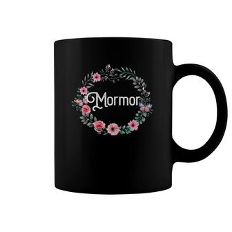 Perfect Mother's Day Gifts For Grandma Floral Mormor Coffee Mug | Mazezy