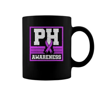 Ph Awareness Pulmonary Hypertension Warrior Ayerza Syndrome Coffee Mug | Mazezy