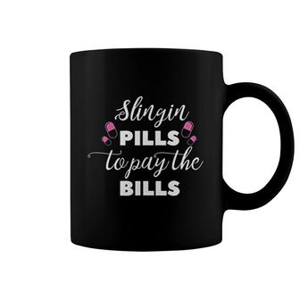 Pharmacy Technician Slingin Pills Pharmacy Tech Gift Coffee Mug - Thegiftio UK