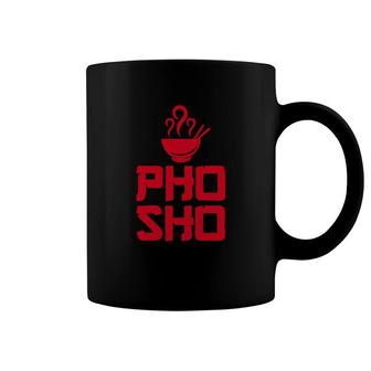 Pho Sho Foodie Asian Food Triblend Zip Hoodie Coffee Mug - Thegiftio UK