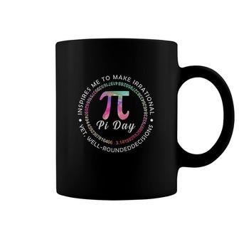 Pi Day Inspires Me Coffee Mug | Mazezy