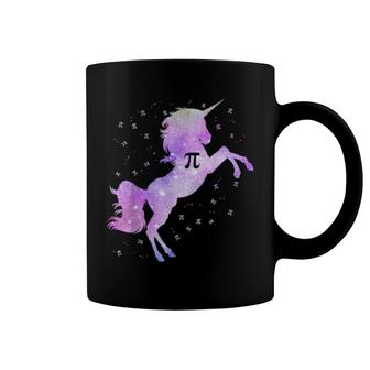 Pi Day Space Unicorn Math Symbol Pi 314 Unicorns Girl Coffee Mug | Mazezy