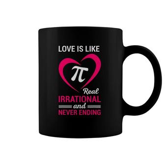 Pi Love Symbol Math Infinity Irrational Number Coffee Mug | Mazezy