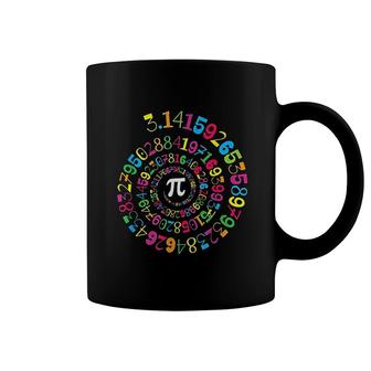 Pi Spiral Novelty Math Geek 3 14 Pi Day Coffee Mug | Mazezy
