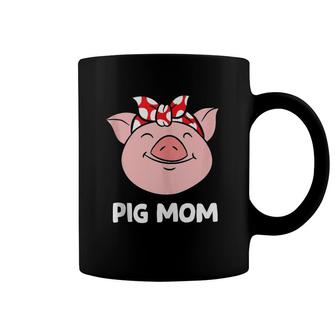 Pig Farmer Mom Love Pigs Pig Mom Funny Pigs Coffee Mug | Mazezy